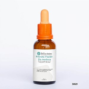 Extrato Fluído De Melissa 30ml : qualidade do sono e ajuda a relaxar