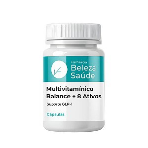Multivitamínico Balance + 8 Ativos 60 Cápsulas | Suporte GLP-1