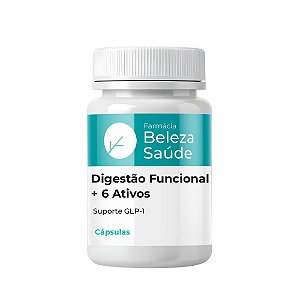 Digestão Funcional + 6 Ativos 60 Cápsulas | Suporte GLP-1