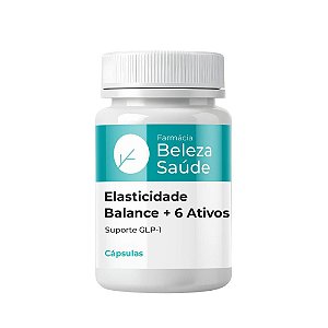 Elasticidade Balance + 6 Ativos 60 Cápsulas | Suporte GLP-1