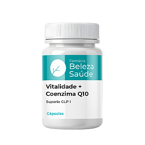 Vitalidade + Coenzima Q10 60 Cápsulas | Suporte GLP-1