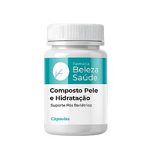 Pele e Hidratação no Pós-Bariátrico 60 Cápsulas | Suporte Pós-Bariátrico