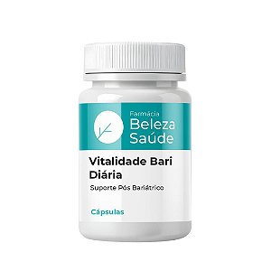 Vitalidade Diária no Pós-Bariátrico + 60 Cápsulas | Suporte Pós-Bariátrico