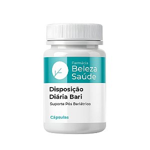 Disposição Diária no Pós-Bariátrico + 60 Cápsulas | Suporte Pós-Bariátrico
