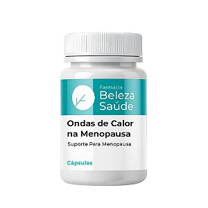Ondas de Calor Femininas + 7 Ativos 60 Cápsulas | Suporte para Menopausa