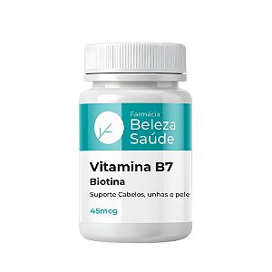 Vitamina B7 (Biotina) 45mcg