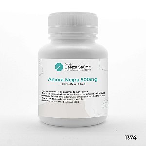 Amora Negra 500mg + Cimicífuga 80mg