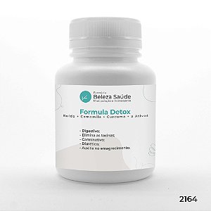 Formula Detox - Boldo + Camomila + Curcuma + 3 Ativos