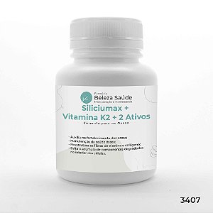 Siliciumax + Vitamina K2 + 2 Ativos - Fórmula para os Ossos
