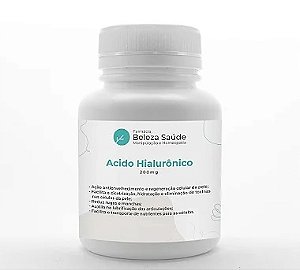 Acido Hialurônico 200mg Prevenir e Tratar Rugas