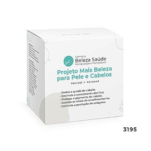 Verisol + Keranat - Projeto Mais Beleza para Pele e Cabelos