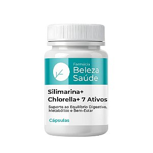 Detox com Silimarina + Chlorella + 7 Ativos