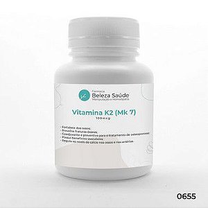 Vitamina K2 (Mk 7) 100mcg - Menaquinona