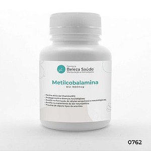 Metilcobalamina 1000mcg Forma Ativa Vitamina B12