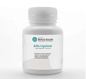Alfa Lipóico + Coenzima Q10 + 5 Ativos - Anti Fadiga