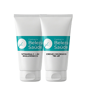 Kit Firmeza da Pele : Vitamina C + Ác Hialurônico + Tri Up