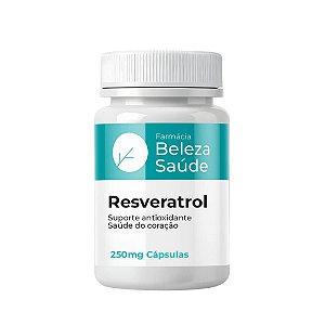 Resveratrol 250mg - Saúde do Coração e Mental