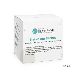 Shake em Sachês - Repositor de Energia com Ganho Muscular