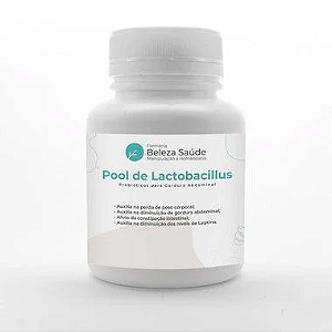 Probióticos para Gordura Abdominal : Pool de Lactobacillus