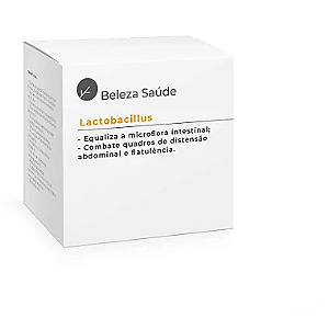 Lactobacillus Paracasei 1 Bilhão ufc, Lactobacillus Rhamnosus 1 Bilhão ufc, Lactobacillus Acidophilus 1 Bilhão ufc, Bifidobacterium Lactis 1 Bilhão ufc, FOS