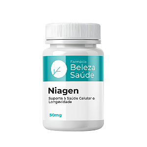 Niagen 50mg | Booster Mitocondrial Anti Envelhecimento
