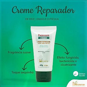 Podoneem Creme 60gr - Creme Reparador da Pele, Unhas e Cutícula das Mãos e Pés