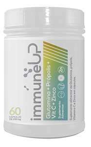 Própolis, Glutamina, Vitamina C e Zinco - Immune Up - 60 Caps - Bellabelha