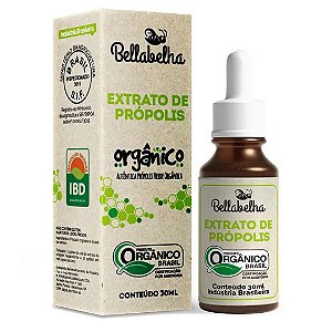 Própolis Verde Extrato : Produto Orgânico Bellabelha Gotas 30ml