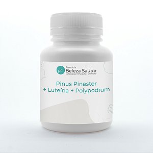 Pinus Pinaster + Luteína + Polypodium - Anti Rugas - 60 doses