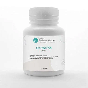 Ocitocina 20ui : Hormônio do Amor e da Convivência Social - 90 doses