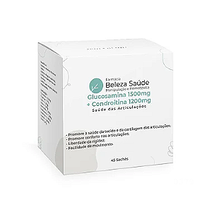 Glucosamina 1500mg + Condroitina 1200mg - 45 doses