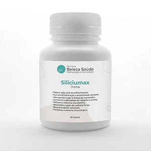 Siliciumax 150mg : Silício Orgânico - 60 doses