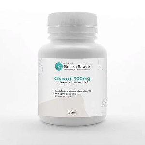 Glycoxil 300mg Diminui as Rugas - 60 doses