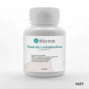 Probióticos Sistema Imunológico : Pool com 9 Lactobacillus - 60 doses