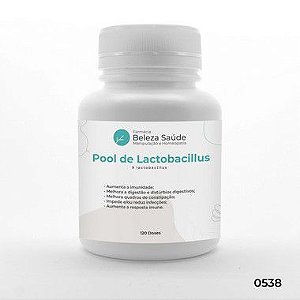 Probióticos Sistema Imunológico : Pool com 9 Lactobacillus - 120 doses