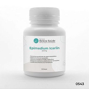 Epimedium Icariin 250mg - 30 doses