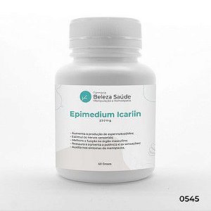 Epimedium Icariin 250mg - 60 doses