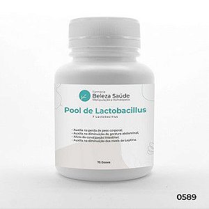 Probióticos Colesterol e Intestino Saudável 7 Lactobacillus - 75 doses