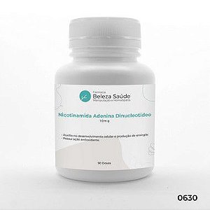 Nadh ( Nicotinamida Adenina Dinucleotídeo ) 10mg - Energia, Antioxidante e Antienvelhecimento - 90 doses