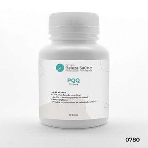 PQQ Pirroloquinolina Quinona 11,5mg - 60 doses