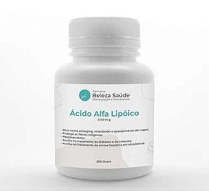Ácido Alfa Lipóico 300mg - 260 doses