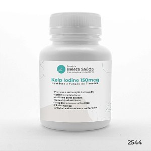 Kelp Iodine 150mcg : Auxilia Restaurar a Função da Tireoide