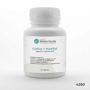 Colina + Inositol : Suplemento Memória 90 Cápsulas