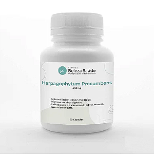 Harpagophytum Procumbens 400mg : ( Garra Do Diabo ) 60 Caps