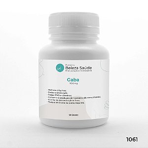 Gaba 750mg - Ansiedade, Stress, Depressão - 90 doses