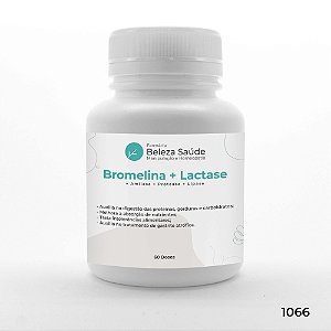 Bromelina + Lactase + Amilase + Protease + Lipase - 60 doses