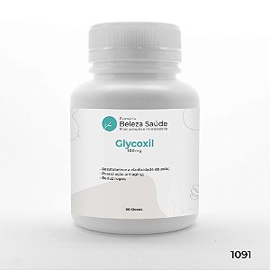 Glycoxil 100mg Antienvelhecimento e Diminui Rugas - 90 doses