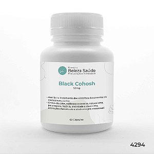 Black Cohosh 50mg : 60 Cápsulas