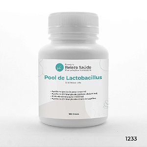 Pool De Lactobacillus Emagrecedor 6 Bilhões Ufc - 180 doses