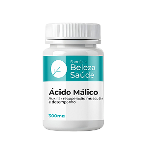 Ácido Málico 300mg : 60 Cápsulas